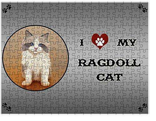 I Love My Ragdoll Kitten Cat Puzzle