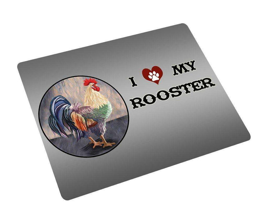 I love My Rooster Art Portrait Print Woven Throw Sherpa Plush Fleece Blanket D323