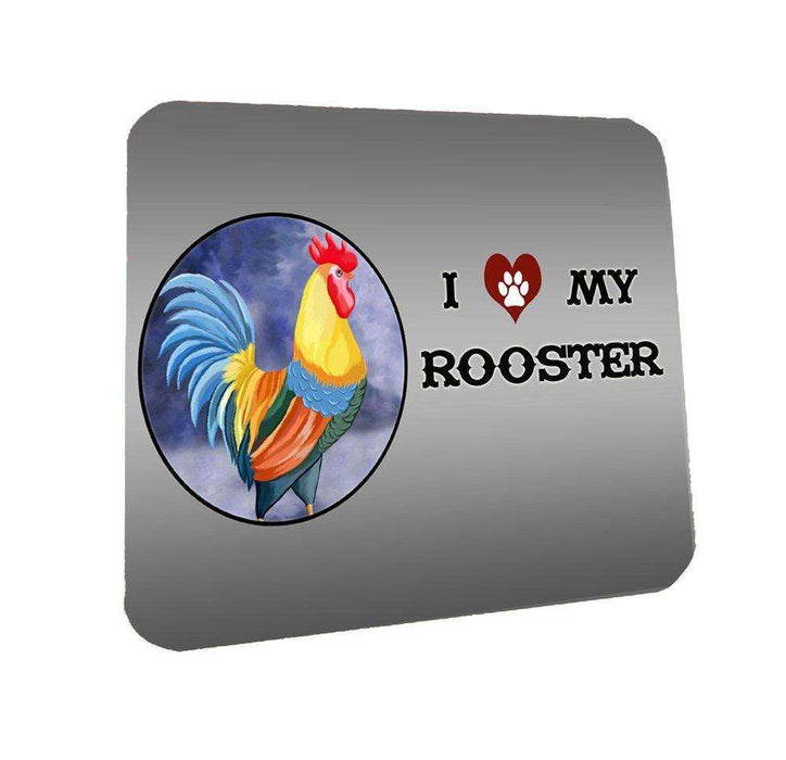 I love My Rooster Coasters Set of 4