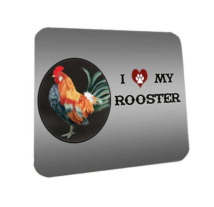 I love My Rooster Coasters Set of 4