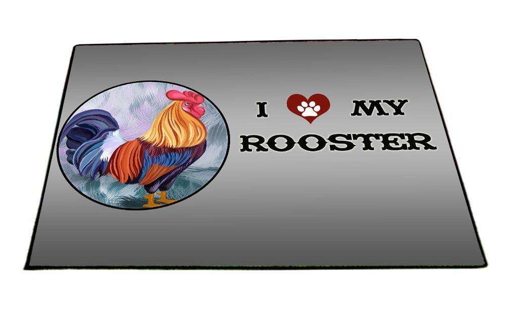 I love My Rooster Indoor/Outdoor Floormat