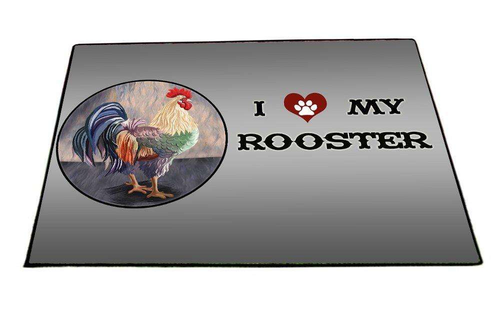 I love My Rooster Indoor/Outdoor Floormat