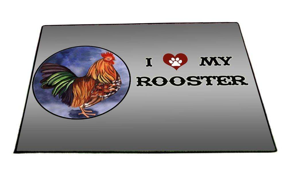 I love My Rooster Indoor/Outdoor Floormat