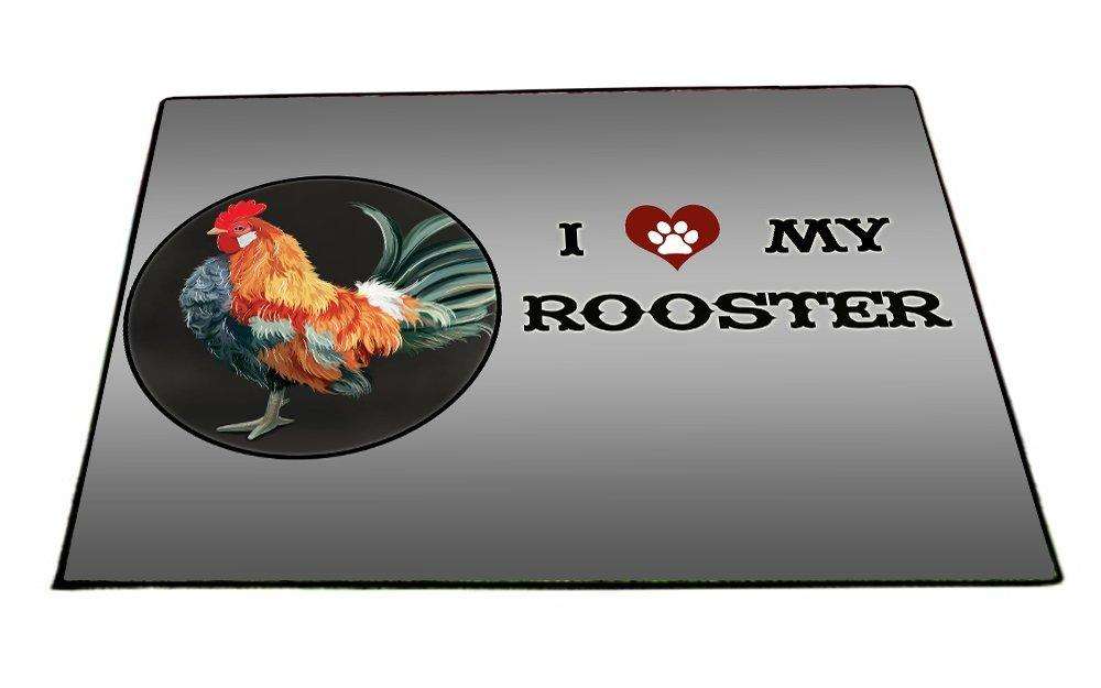 I love My Rooster Indoor/Outdoor Floormat