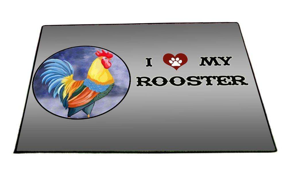 I love My Rooster Indoor/Outdoor Floormat