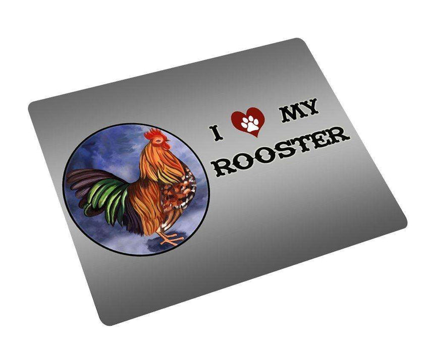 I love My Rooster Large Refrigerator / Dishwasher Magnet D325