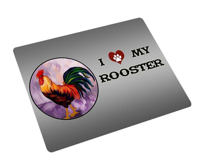 I love My Rooster Large Refrigerator / Dishwasher Magnet D326