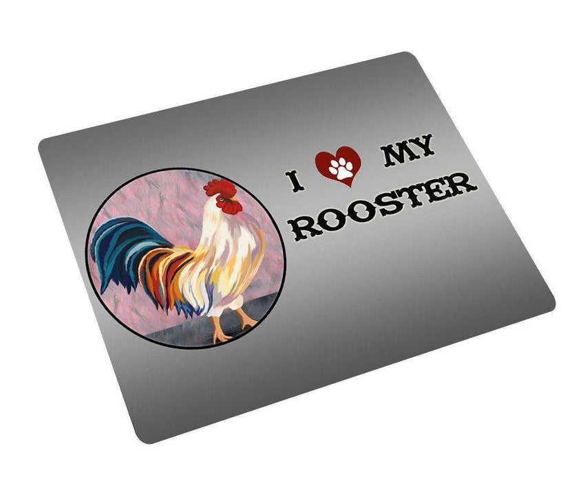 I love My Rooster Large Refrigerator / Dishwasher Magnet D327