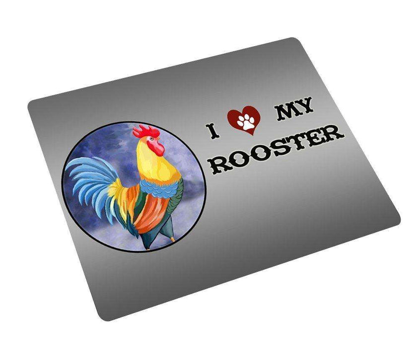 I love My Rooster Large Refrigerator / Dishwasher Magnet D328