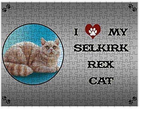 I love My Selkirk Rex Cat Puzzle  D223
