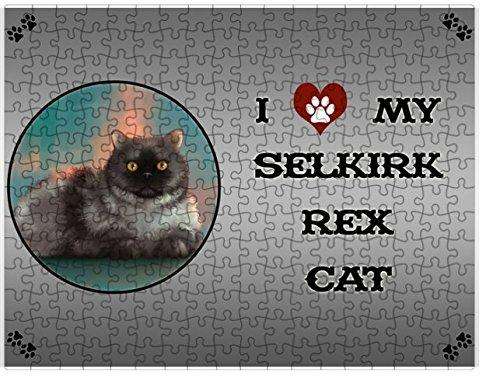 I love My Selkirk Rex Cat Puzzle  D224
