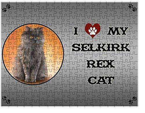 I love My Selkirk Rex Cat Puzzle  D225