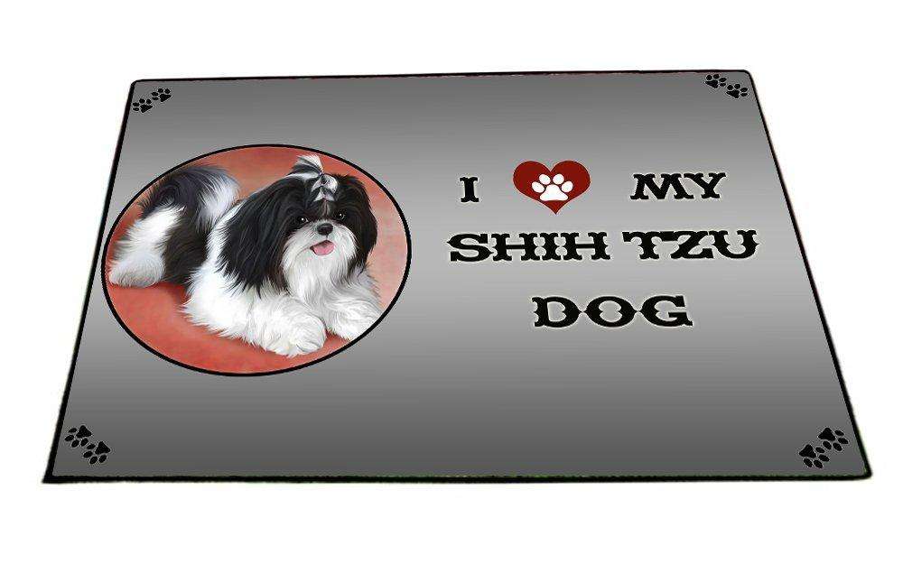 I love My Shih Tzu Dog Indoor/Outdoor Floormat