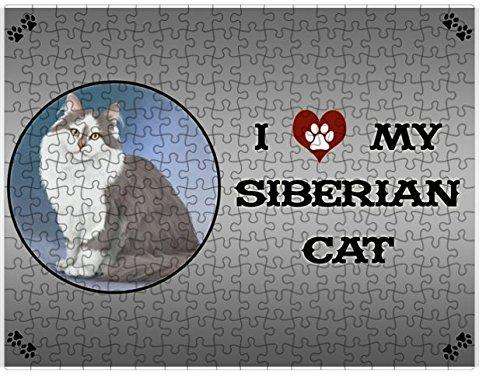 I love My Siberian Cat Puzzle  D240