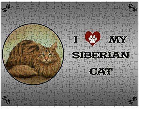 I love My Siberian Cat Puzzle  D242