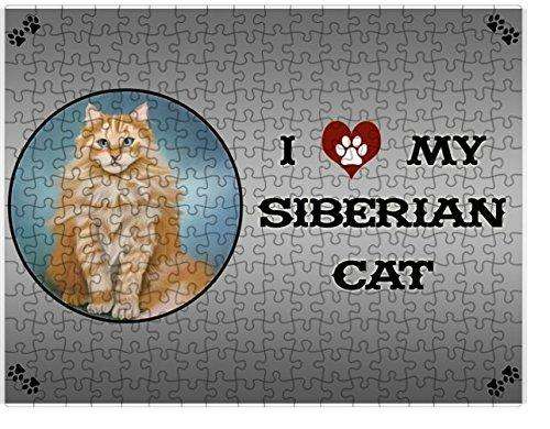 I love My Siberian Cat Puzzle  D243