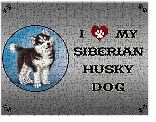 I love My Siberian Dog Puzzle  D248