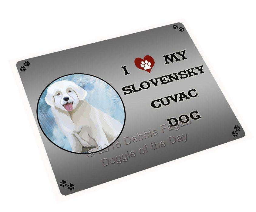 I Love My Slovensky Cuvac Dog Magnet Mini (3.5" x 2")