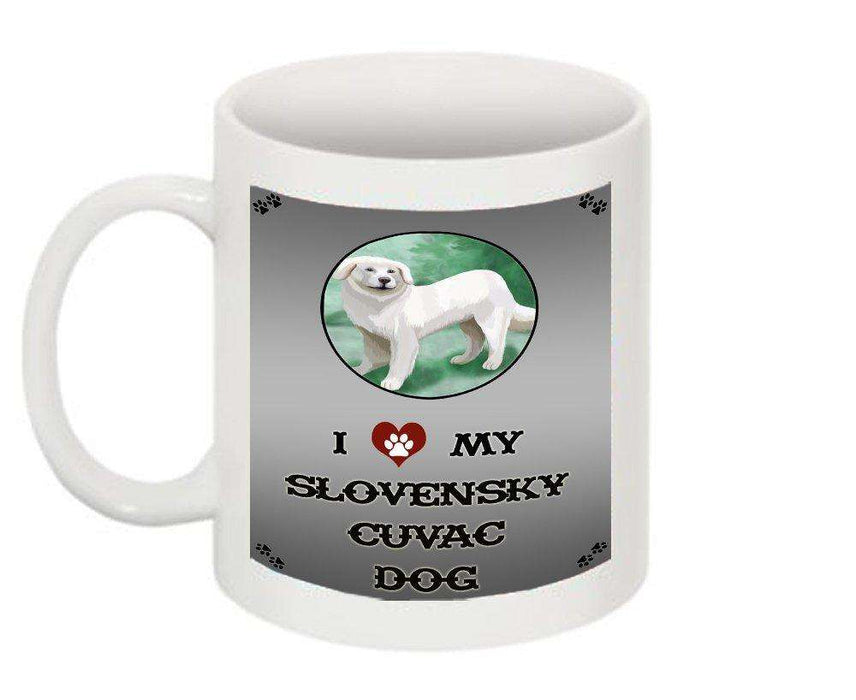 I Love My Slovensky Cuvac Dog Mug
