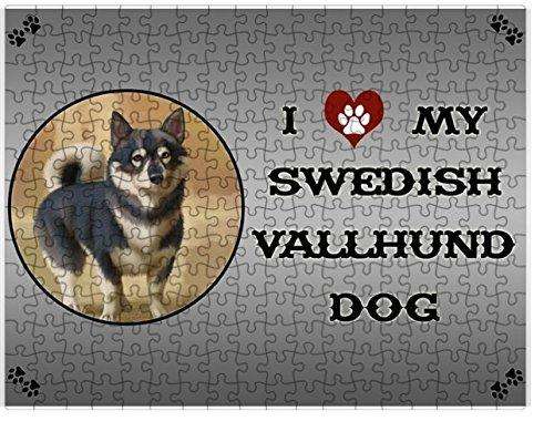 I love My Swedish Vallhund Dog Puzzle  D260