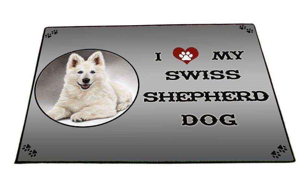 I love My Swiss Shepherd Dog Indoor/Outdoor Floormat