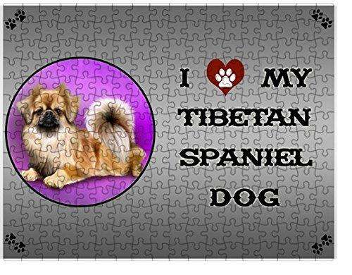I love My Tibetan Spaniel Dog Puzzle  D278