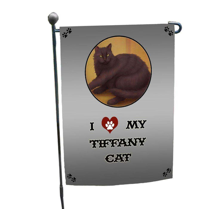 I love My Tiffany Cat Garden Flag