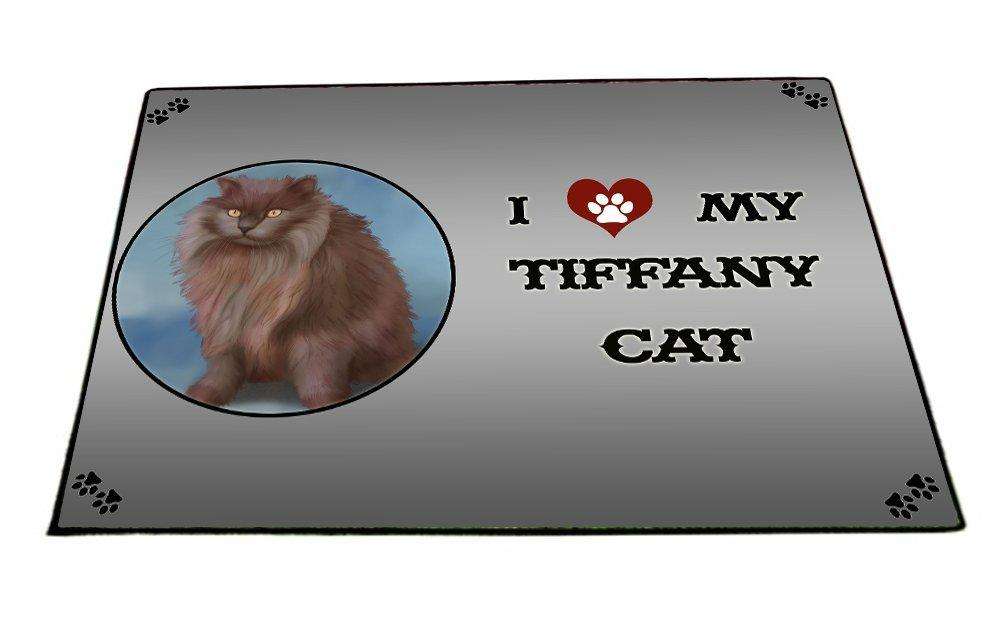 I love My Tiffany Cat Indoor/Outdoor Floormat