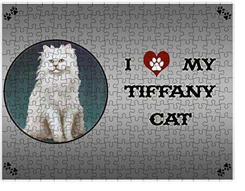 I love My Tiffany Cat Puzzle  D284