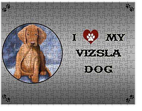 I love My Vizsla Puppy Dog Puzzle  D294