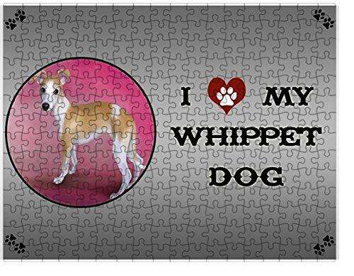 I love My Whippet Dog Puzzle with Photo Tin D309 (300 pc.)