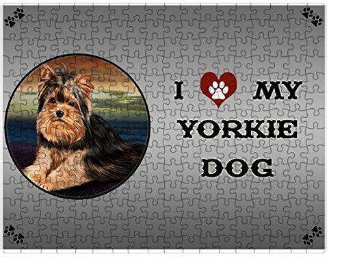 I love My Yorkie Dog Puzzle  D320