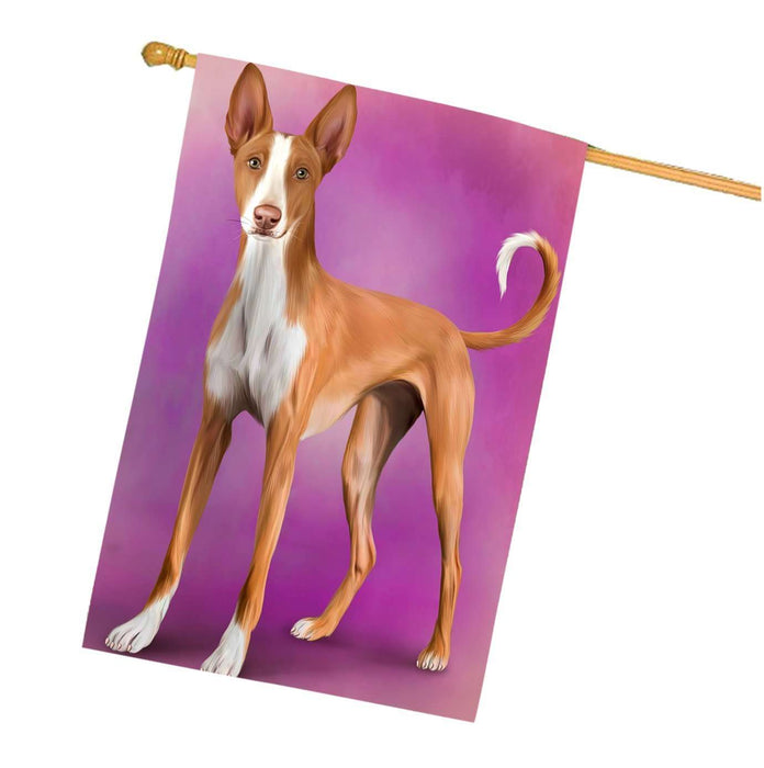 Ibizan Hound Dog House Flag FLG48515