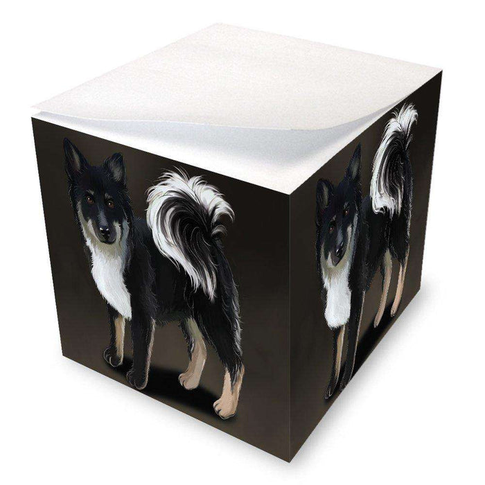 Icelandic Sheepdog Dog Note Cube