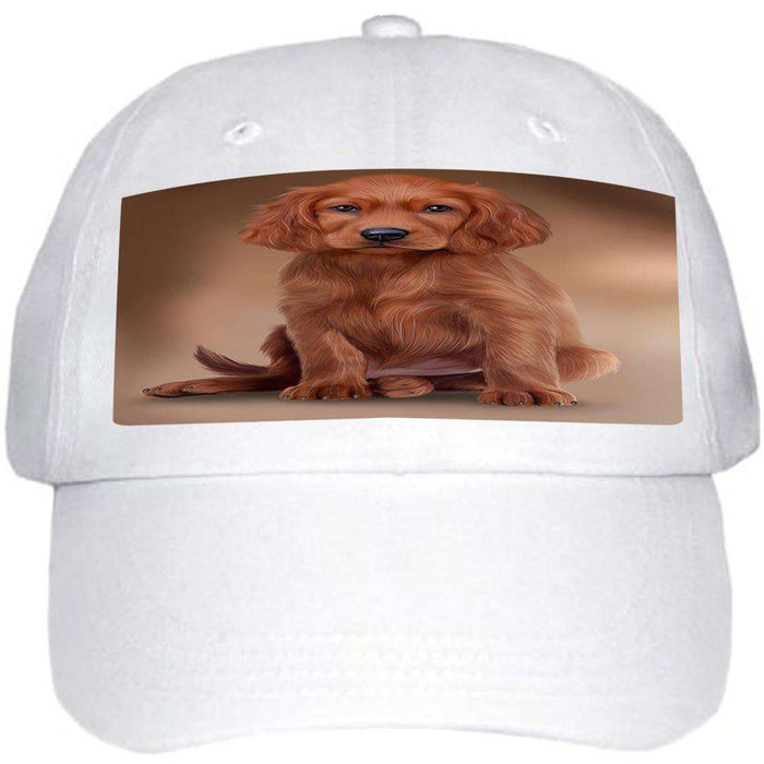 Irish Setter Dog Ball Hat Cap HAT61953