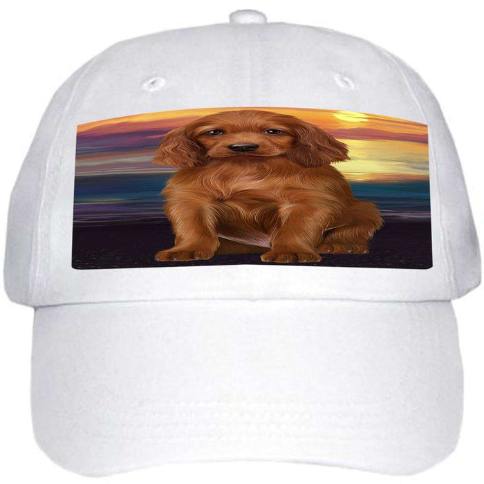 Irish Setter Dog Ball Hat Cap HAT62085