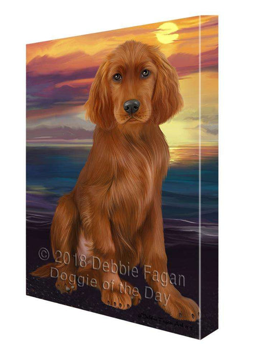 Irish Setter Dog Canvas Print Wall Art Décor CVS92897