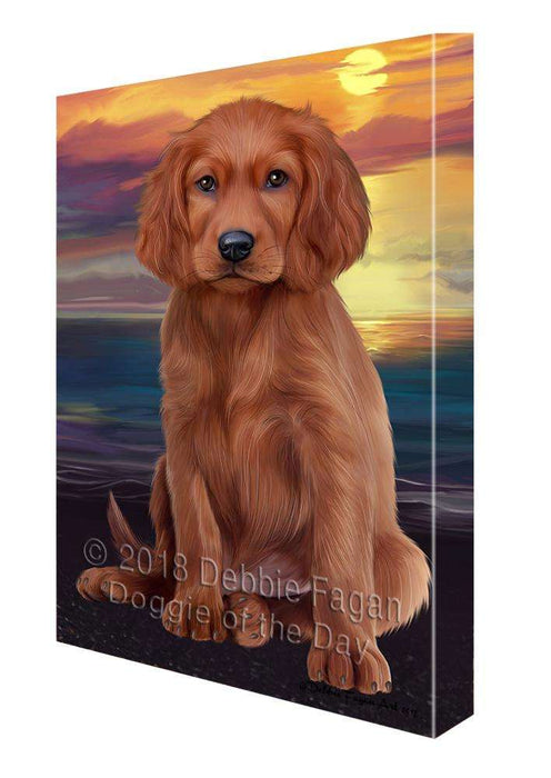 Irish Setter Dog Canvas Print Wall Art Décor CVS92924