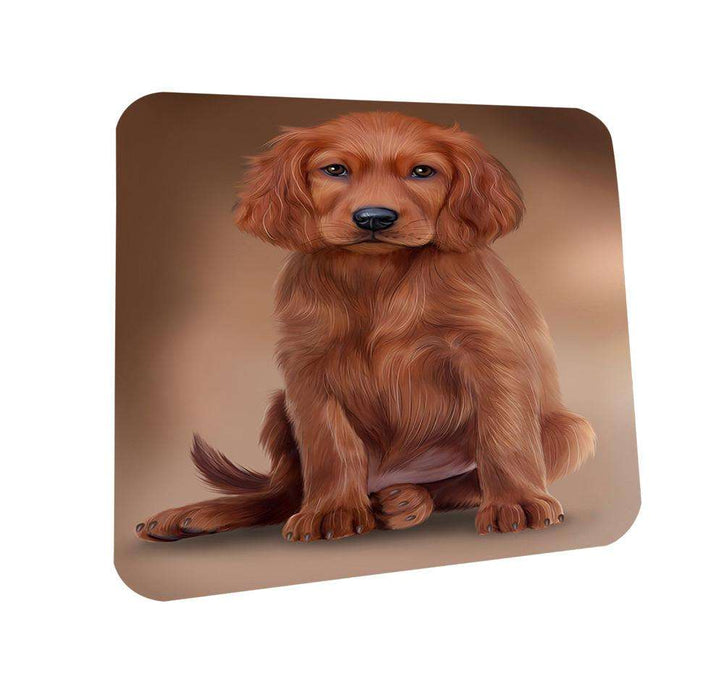 Irish Setter Dog Coasters Set of 4 CST52699