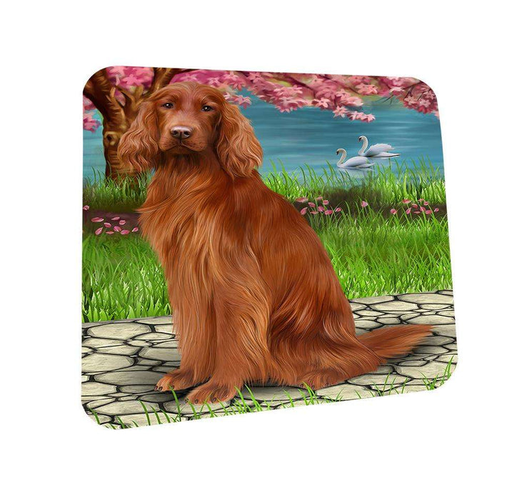 Irish Setter Dog Coasters Set of 4 CST52710