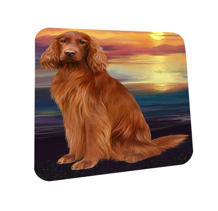 Irish Setter Dog Coasters Set of 4 CST52741