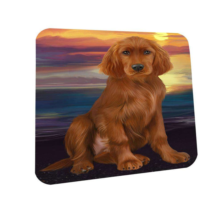 Irish Setter Dog Coasters Set of 4 CST52742