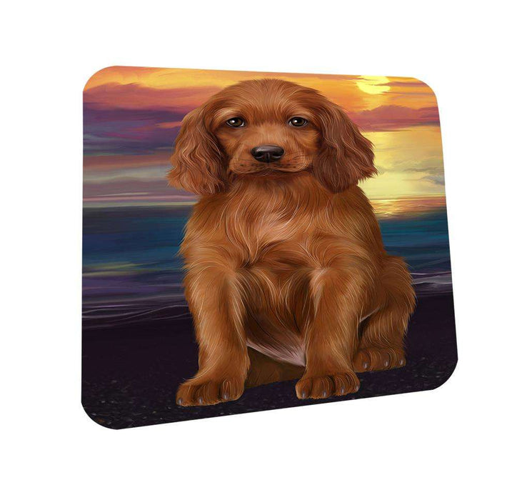 Irish Setter Dog Coasters Set of 4 CST52743