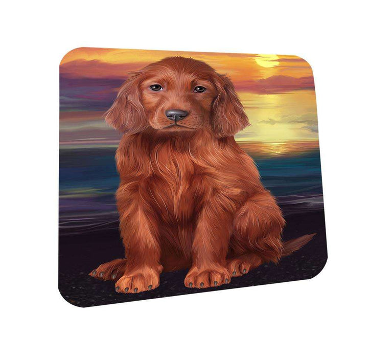 Irish Setter Dog Coasters Set of 4 CST52744