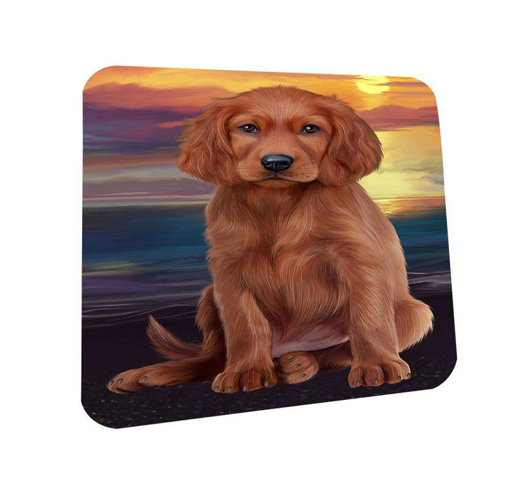 Irish Setter Dog Coasters Set of 4 CST52745