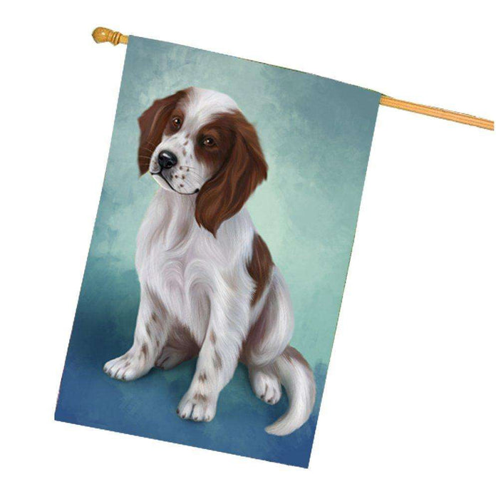 Irish Setter Dog House Flag FLGA48002