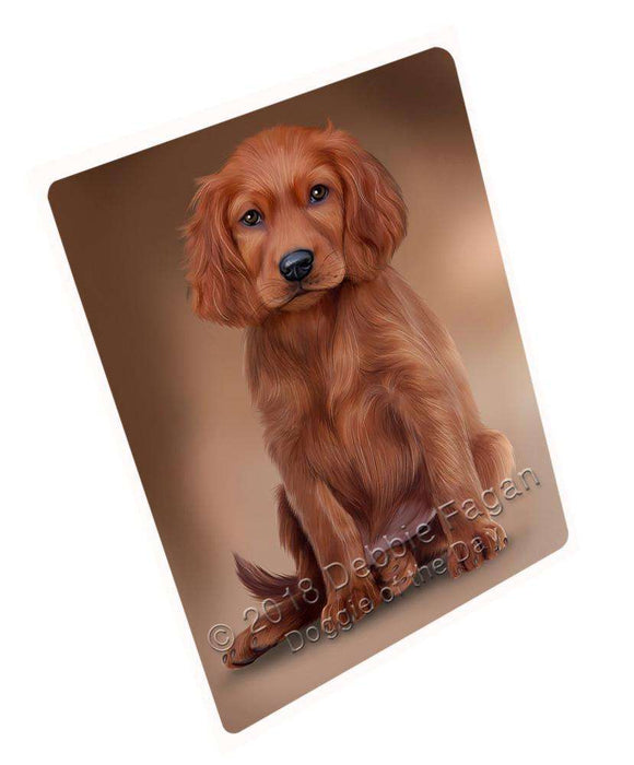 Irish Setter Dog Large Refrigerator / Dishwasher Magnet RMAG77328