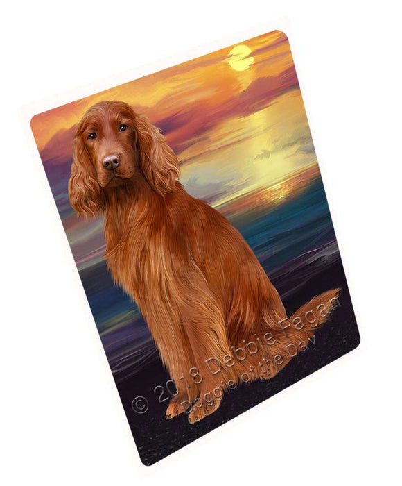 Irish Setter Dog Large Refrigerator / Dishwasher Magnet RMAG77580