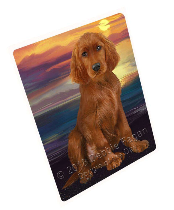 Irish Setter Dog Large Refrigerator / Dishwasher Magnet RMAG77586