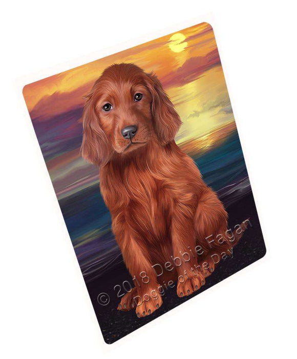 Irish Setter Dog Large Refrigerator / Dishwasher Magnet RMAG77598